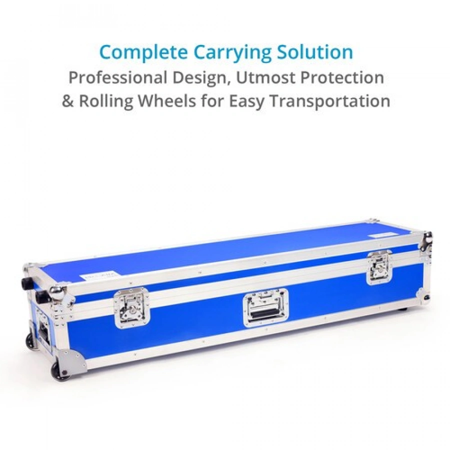 Proaim Flyking Precision Camera Slider with Mitchell Mount and Flight Case (3')