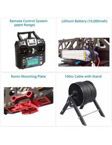 Proaim Sky-Walker Pro Cinema Cablecam System for Camera Gimbals