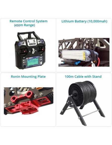 Proaim Sky-Walker Pro Cinema Cablecam System for Camera Gimbals