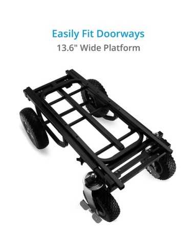 Proaim Vanguard Collapsible Utility Production Cart for Film, Television & Photo Industry