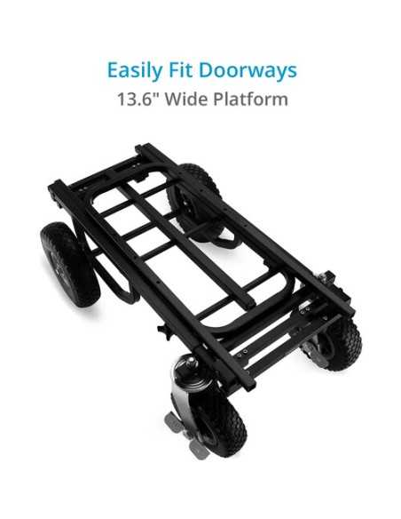 Proaim Vanguard Collapsible Utility Production Cart for Film, Television & Photo Industry