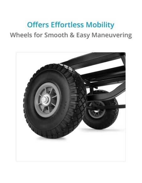 Proaim Vanguard Collapsible Utility Production Cart for Film, Television & Photo Industry