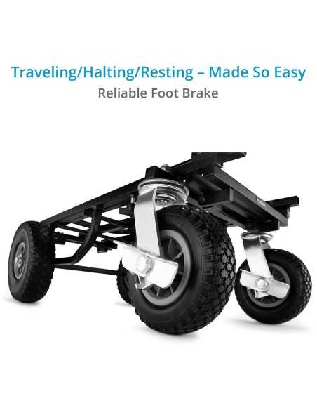 Proaim Vanguard Collapsible Utility Production Cart for Film, Television & Photo Industry