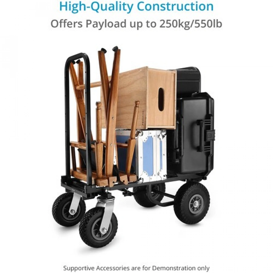 Proaim Vanguard Collapsible Utility Production Cart for Film, Television & Photo Industry