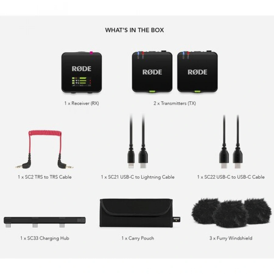 RODE Wireless GO Gen 3 Wireless Microphone | CamTools UAE