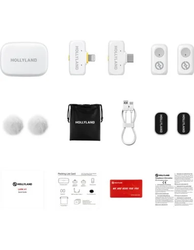 Hollyland LARK A1 Combo 2-Person System with USB-C | Dubai, UAE