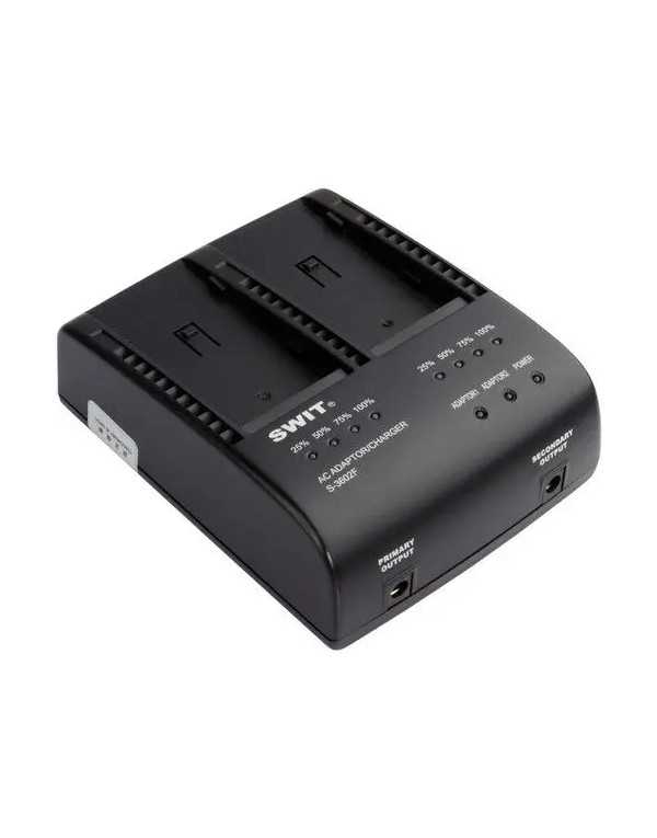 SWIT S-3602F DV Battery Charger/Adaptor | Battery Accessories & Power Supply | CAM TOOLS Middle East | SWIT