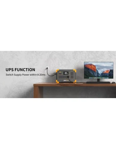 Pecron E1000LFP Portable Power Station 1800W | CamTools UAE