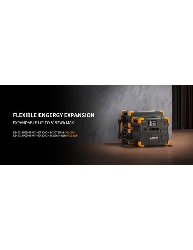 Pecron E2400LFP Portable Power Station 2400W | CamTools UAE