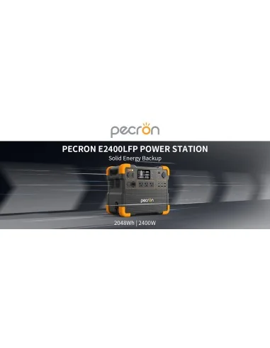 Pecron E2400LFP Portable Power Station 2400W | CamTools UAE