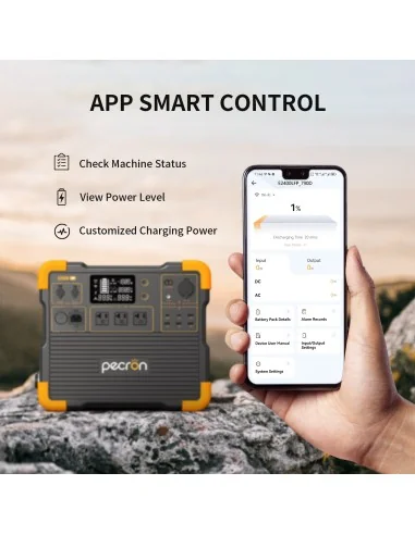 Pecron E2400LFP Portable Power Station 2400W | CamTools UAE