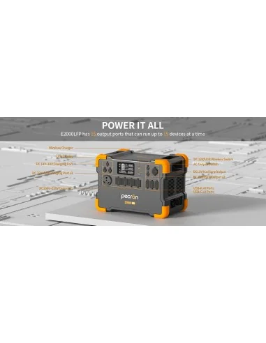 PECRON E2000LFP Portable Power Station 2000W | CamTools UAE