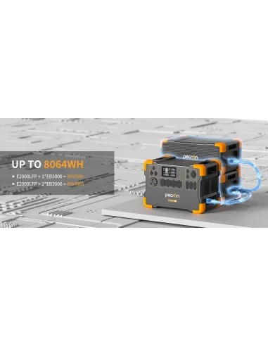 PECRON E2000LFP Portable Power Station 2000W | CamTools UAE