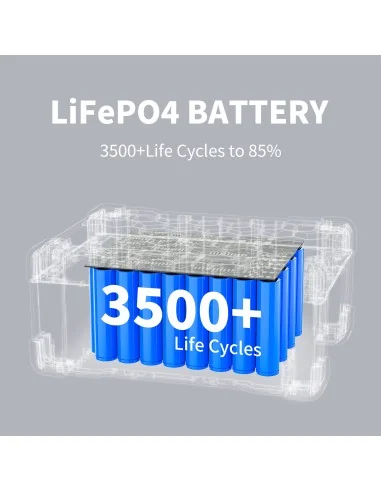 PECRON EB3000-24V Expansion Battery 3072Wh for E2000LFP Only %separator% %shop-name%