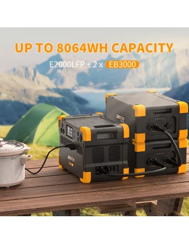 PECRON EB3000-24V Expansion Battery 3072Wh for E2000LFP Only %separator% %shop-name%
