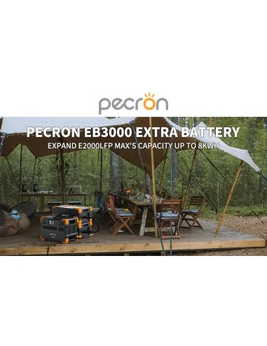PECRON EB3000-24V Expansion Battery 3072Wh | CamTools UAE