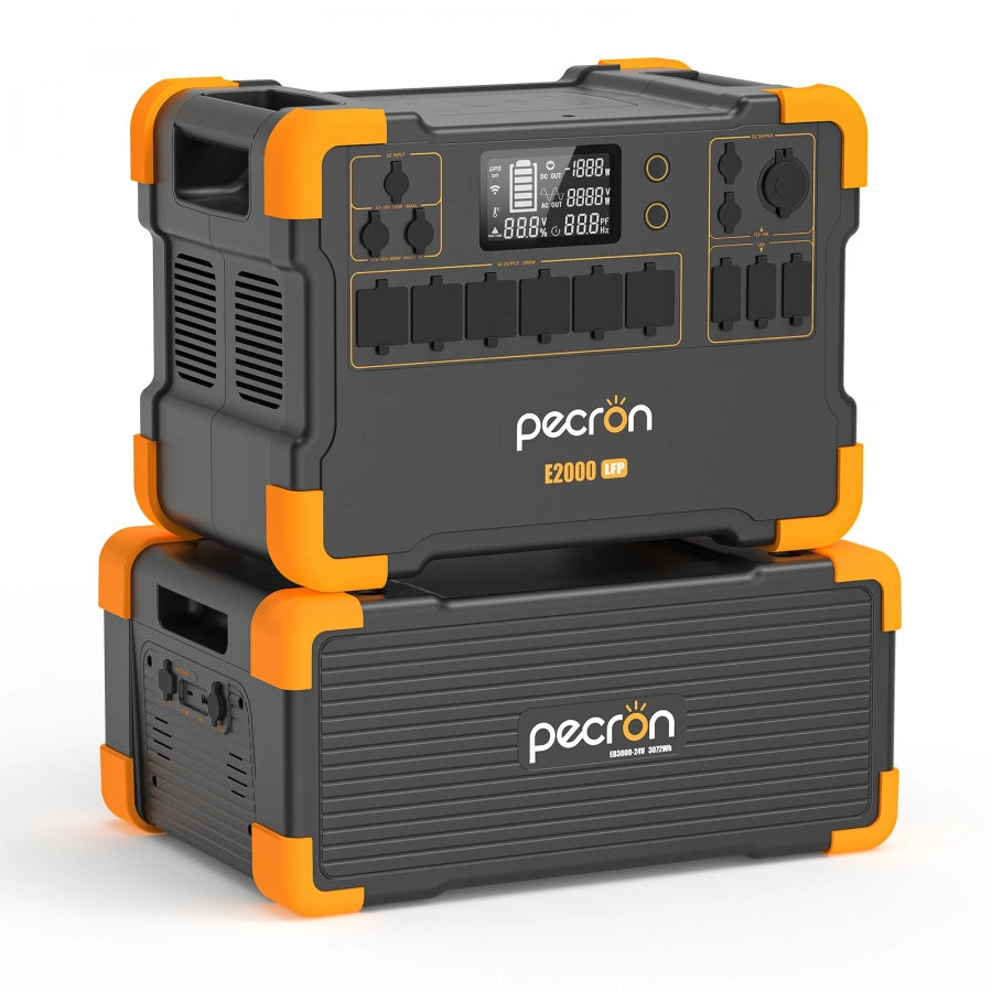 PECRON EB3000-24V Expansion Battery 3072Wh | CamTools UAE