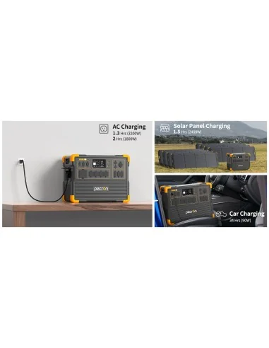PECRON E3600LFP Portable Power Station 3600W | CamTools UAE