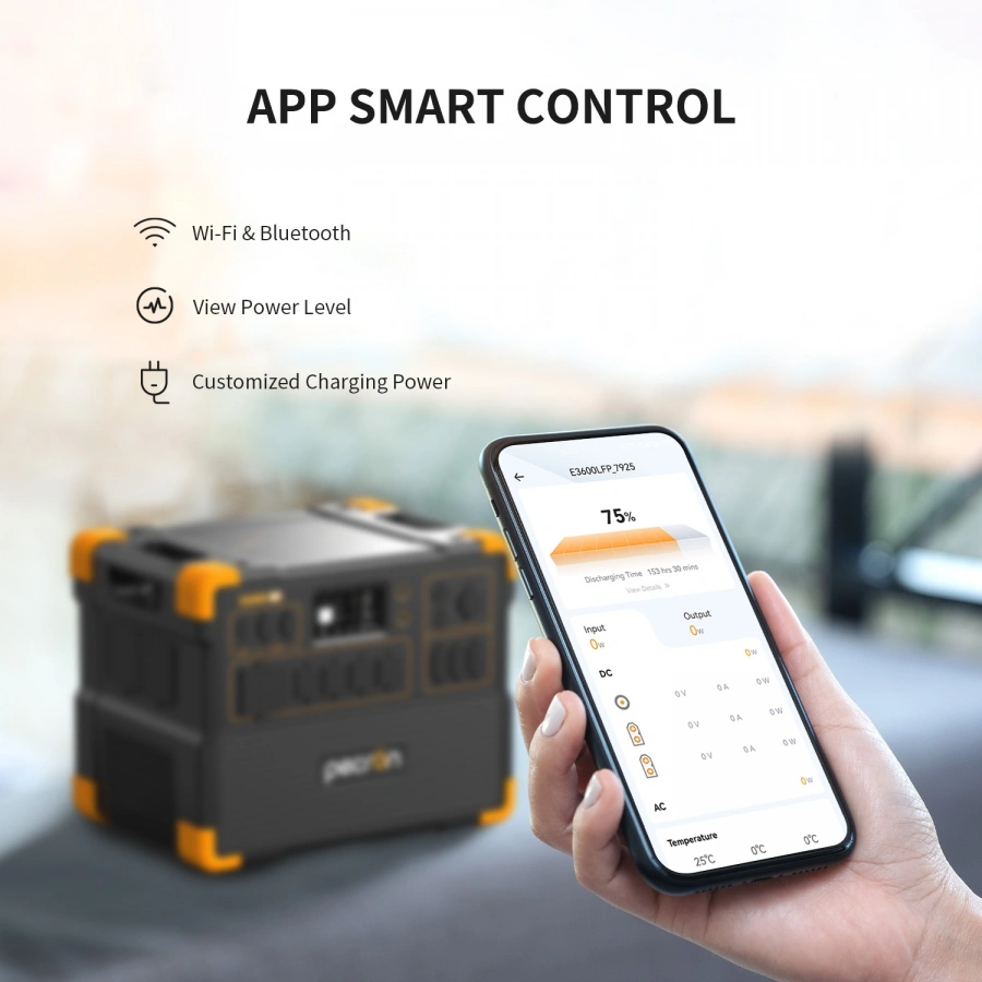 PECRON E3600LFP Portable Power Station 3600W | CamTools UAE