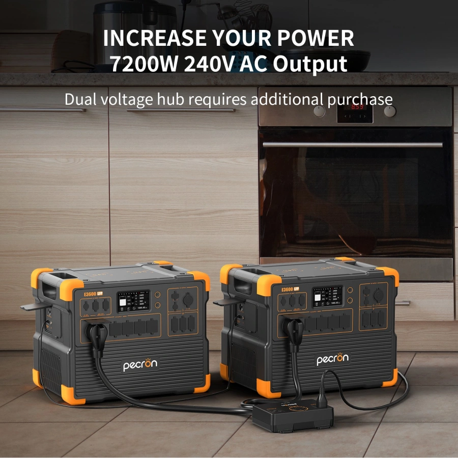 PECRON E3600LFP Portable Power Station 3600W 3072Wh %separator% %shop-name%