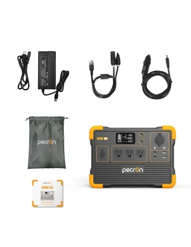 PECRON E600LFP Portable Power Station 1200W 614Wh LiFePo4 %separator% %shop-name%