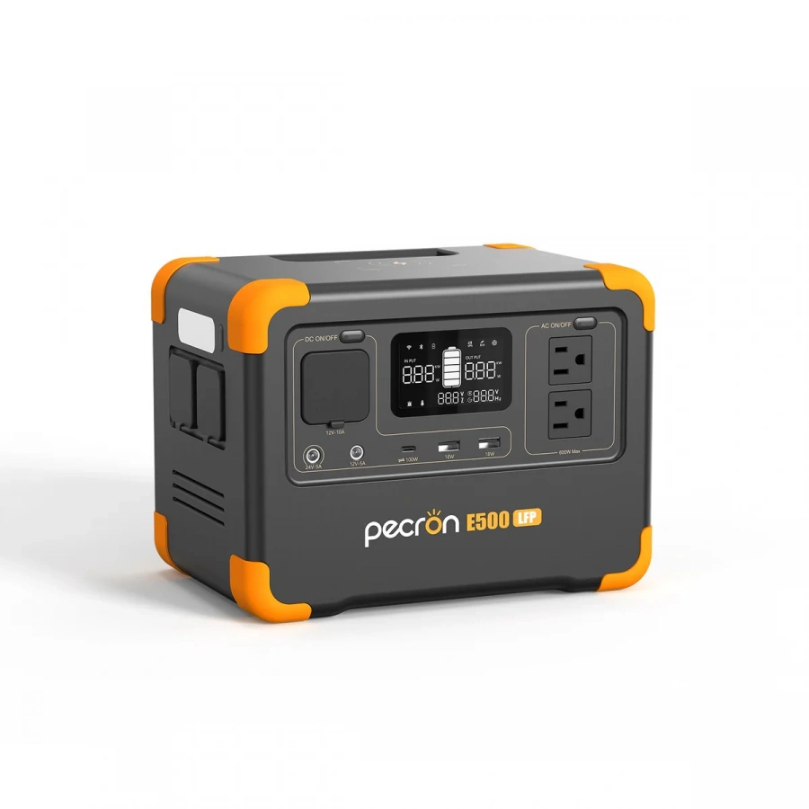 PECRON E500LFP Portable Power Station 600W 576Wh %separator% %shop-name%