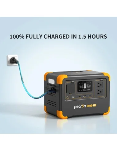 PECRON E500LFP Portable Power Station 600W 576Wh %separator% %shop-name%