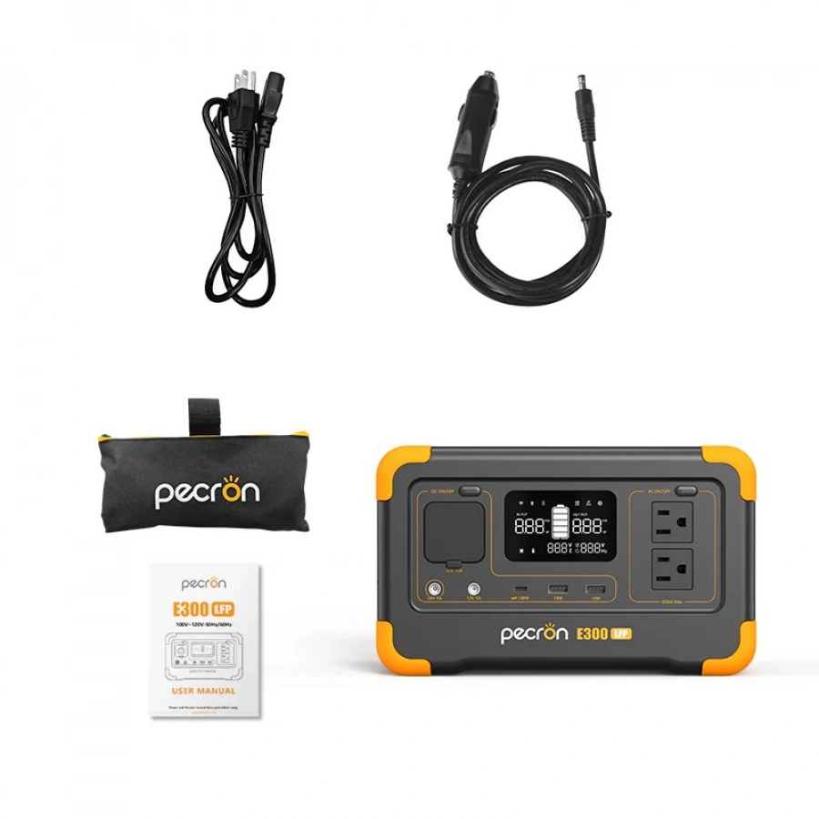 PECRON E300LFP Portable Power Station 600W 288Wh %separator% %shop-name%