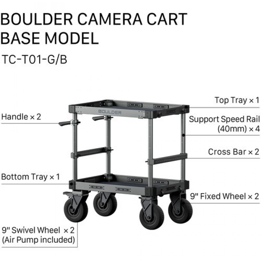 %Tilta%Boulder Camera Cart %%