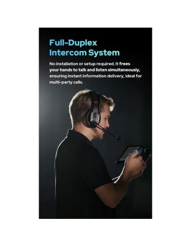 Godox SkyTalk Air 5S 5-Person Full-Duplex Wireless Intercom Headset System (2.4 GHz)