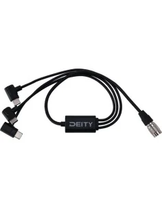 SPD-HR3U 4-Pin Hirose to Triple USB-C Cable Deity