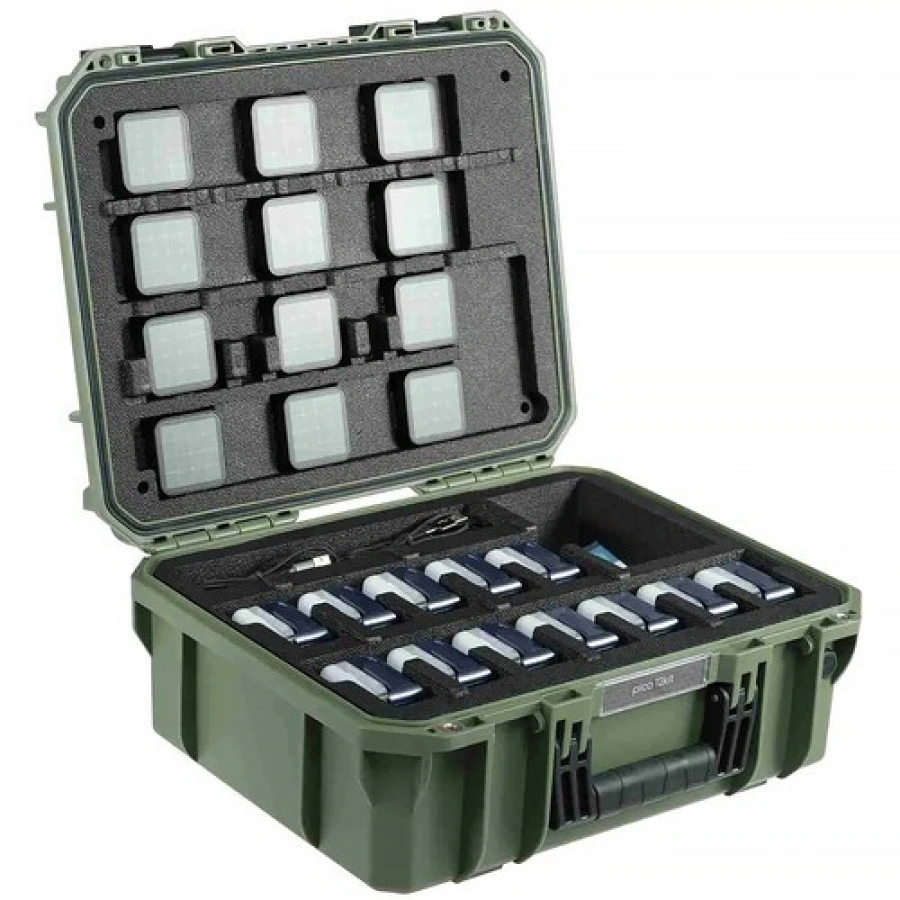 Nanlite Pico LED Mini Pocket Light (Midnight Blue, 12-Light Kit)