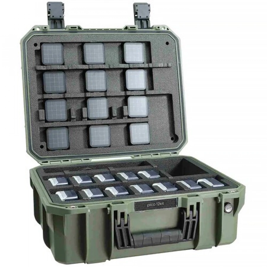 Nanlite Pico LED Mini Pocket Light (Midnight Blue, 12-Light Kit)