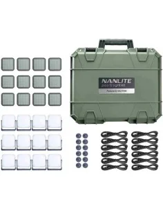 Nanlite Pico LED Mini Pocket Light (Midnight Blue, 12-Light Kit)