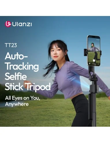 Ulanzi TT23 Auto Face Tracking Tripod and Selfie Stick
