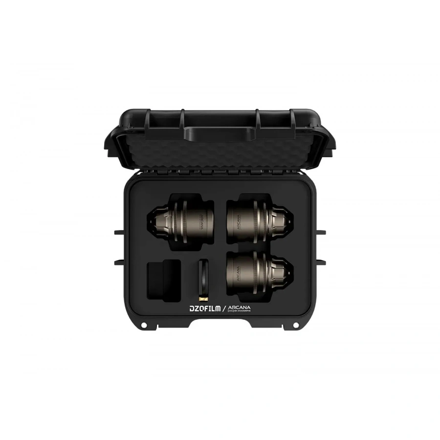 DZOFilm Arcana Anamorphic Prime 3-Lens Kit
