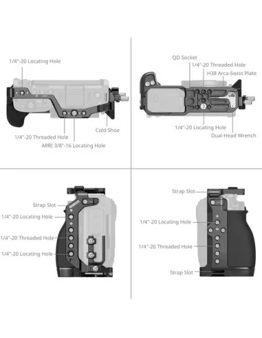 SmallRig Advanced Cage Kit for Nikon ZR