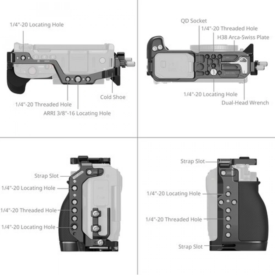 SmallRig Advanced Cage Kit for Nikon ZR