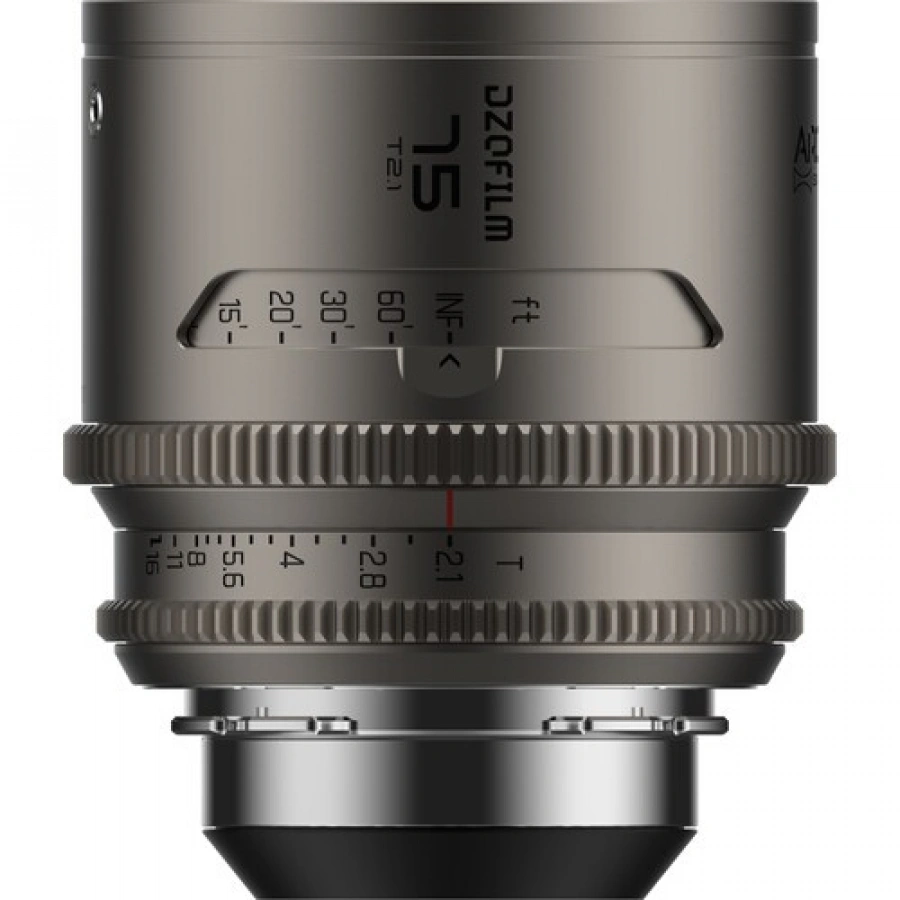DZOFilm Arcana 75mm Anamorphic Prime Lens ARRI PL Titanium