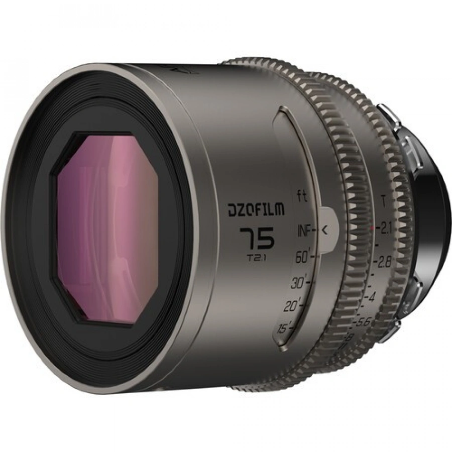 DZOFilm Arcana 75mm Anamorphic Prime Lens ARRI PL Titanium