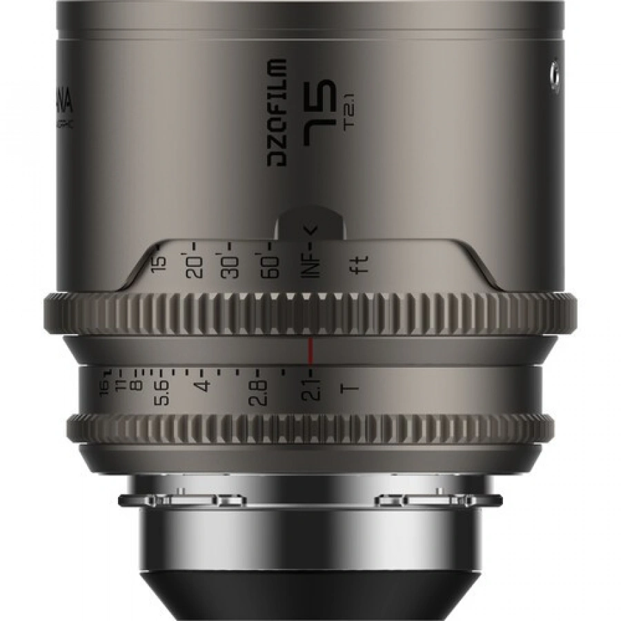 DZOFilm Arcana 75mm Anamorphic Prime Lens ARRI PL Titanium