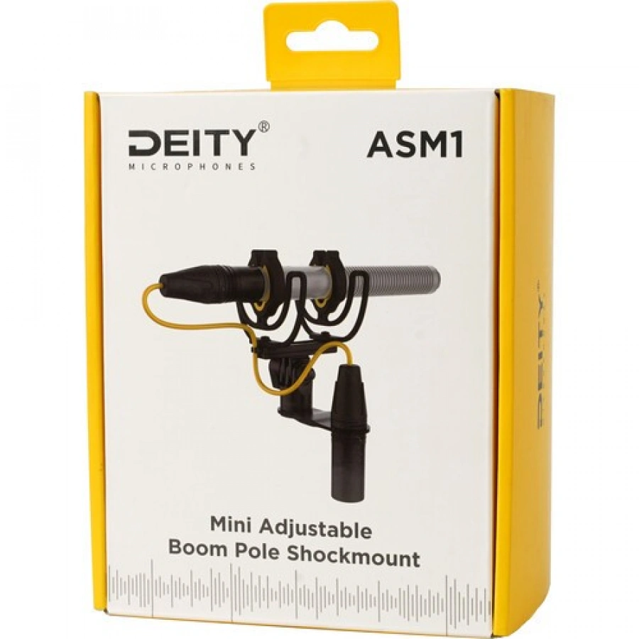 Deity Microphones ASM1 Adjustable Shockmount with Built-In XLR Connector Holder