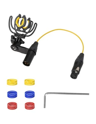 Deity Microphones ASM1 Adjustable Shockmount with Built-In XLR Connector Holder