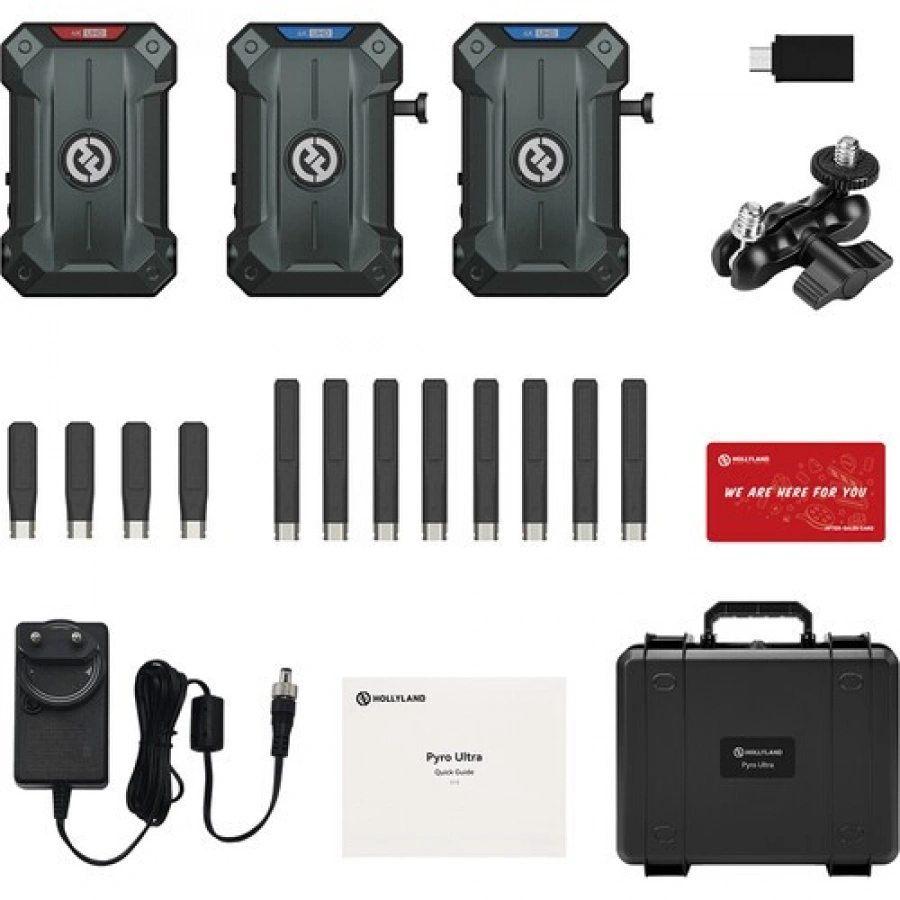 Hollyland Pyro Ultra 4K HDMI/SDI Wireless Video Dual Receiver Transmission System