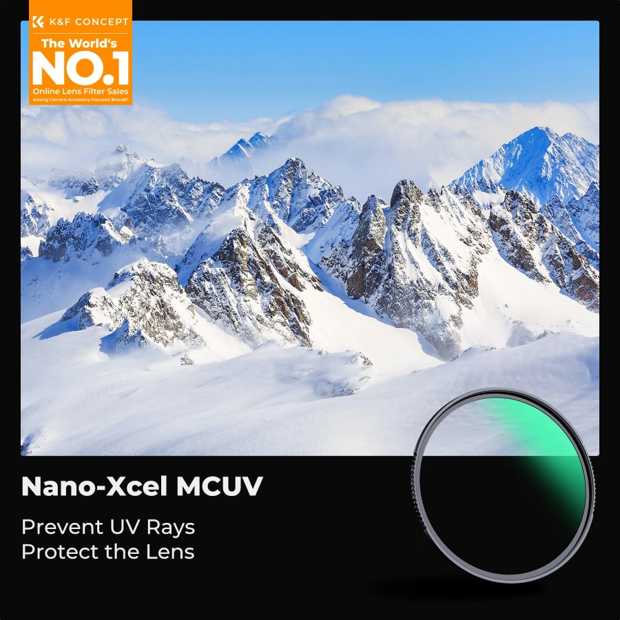 K&F Concept Nano-X Pro MCUV Green Multicoated Filter (82mm)
