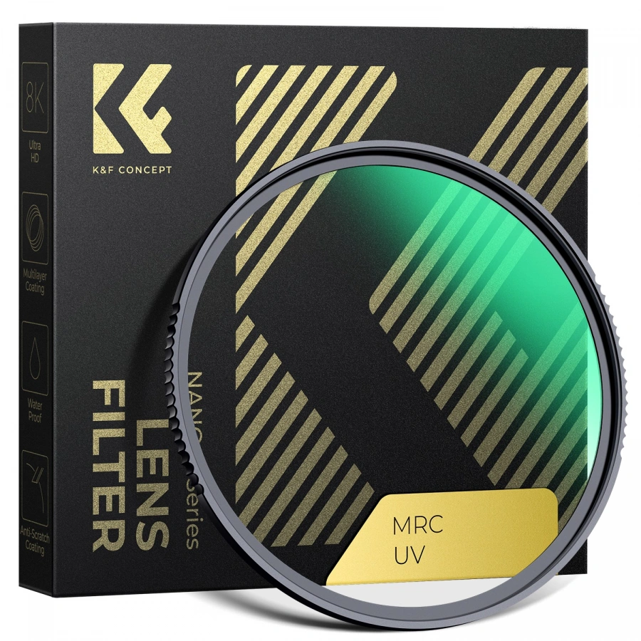 K&F Concept Nano-X Pro MCUV Green Multicoated Filter (82mm)