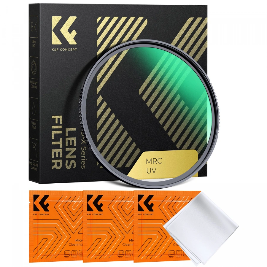 K&F Concept Nano-X Pro MCUV Green Multicoated Filter (82mm)