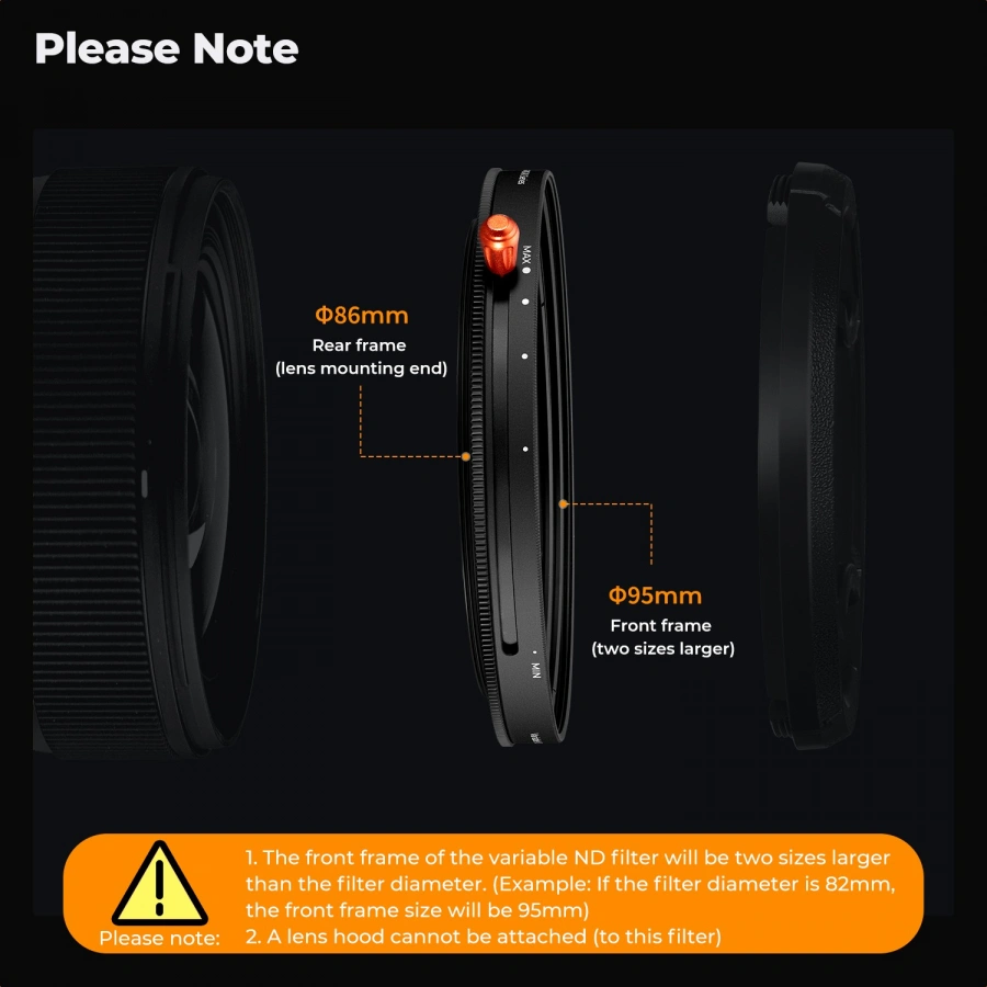 K&F Nano-X VND + CPL Filter 82mm | CamTools UAE