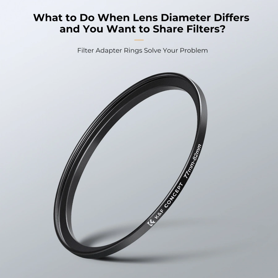 K&F Concept Filter Rings Adapter Set