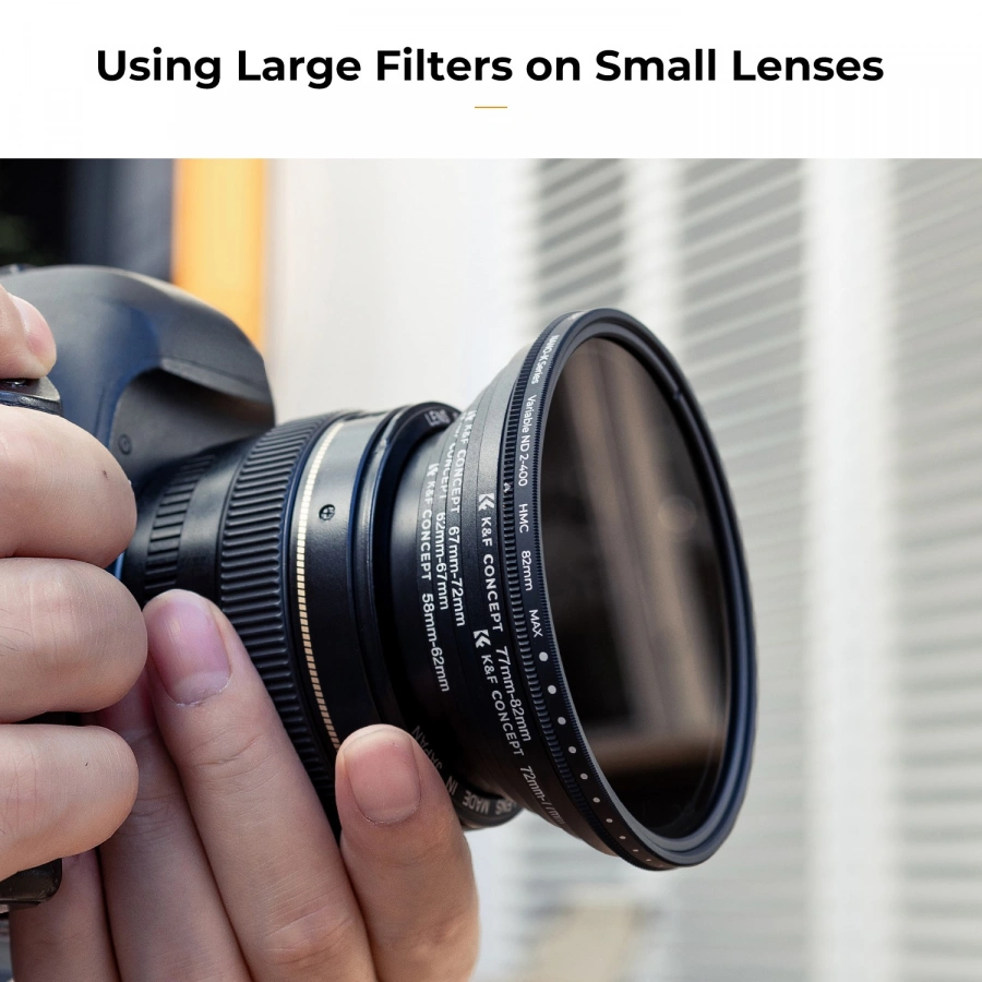 K&F Concept Filter Rings Adapter Set